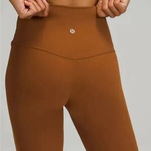 Lululemon Align High Rise Capri Leggings- Copper - Size 20 - Like New Certified